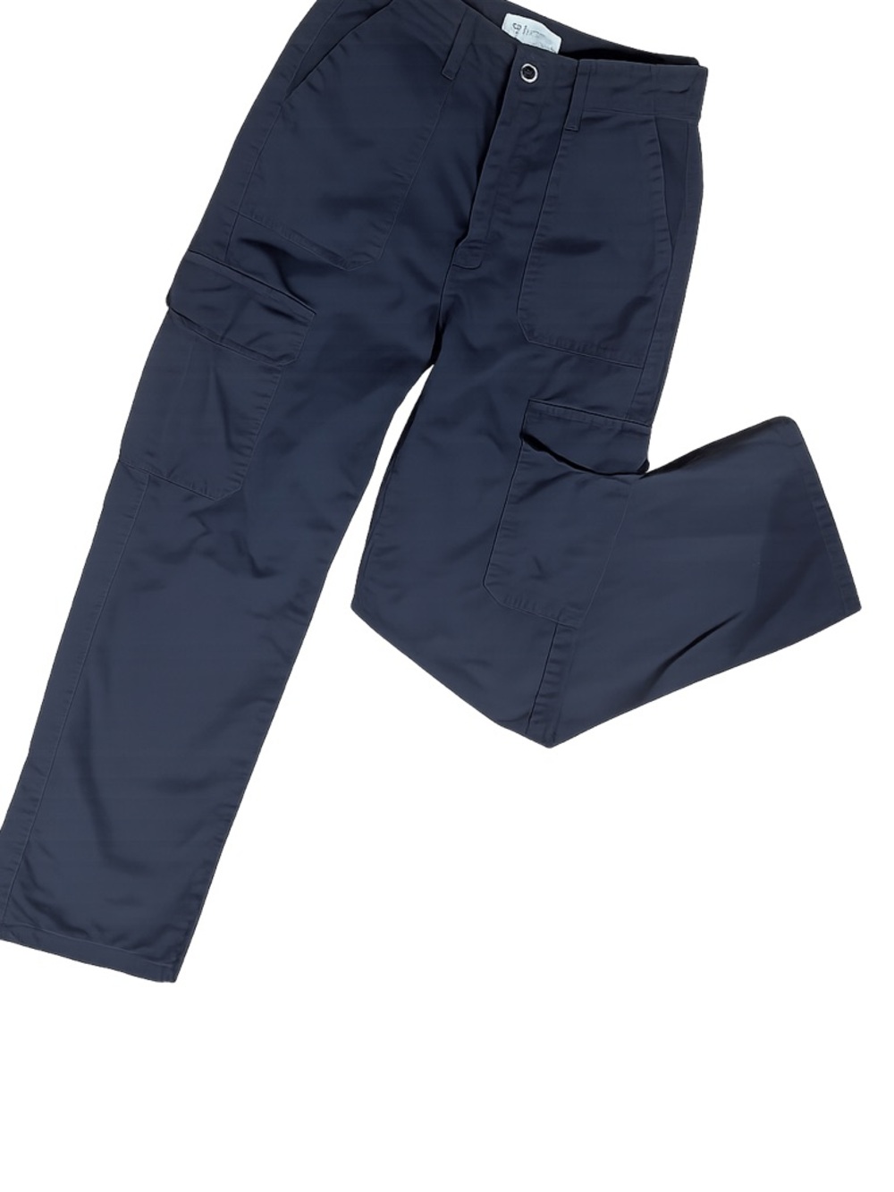 Zara Women’s Dark Navy/Gray Cargo Pants